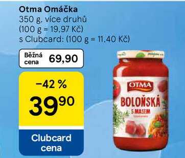 Otma Omáčka, 350 g