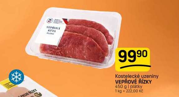 VEPŘOVÉ ŘÍZKY 450 g | plátky