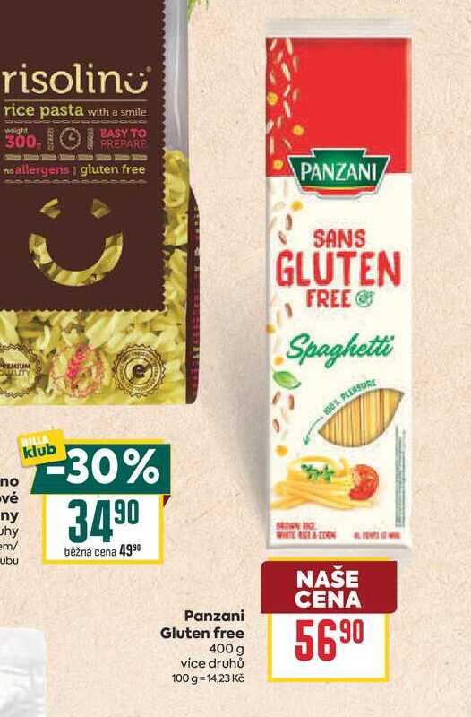 Panzani Gluten free 400 g 