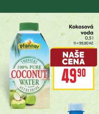 Kokosová voda 0,5l