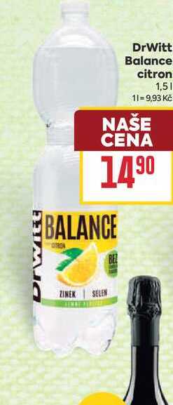 DrWitt Balance citron 1,5l