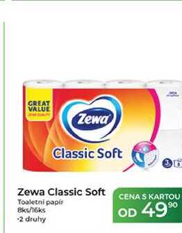 Zewa Classic Soft Toaletni papir 8ks/16ks Tamda Foods