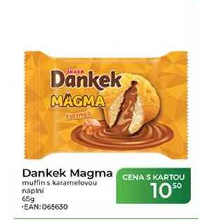 Dankek Magma muffin s karamelovou náplni 65g