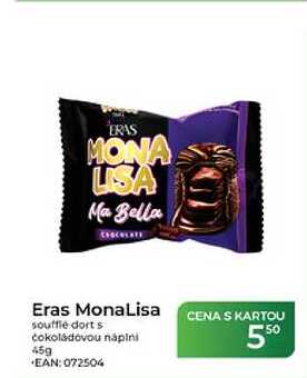 Eras MonaLisa souffle dort s čokoládovou náplni 45 g