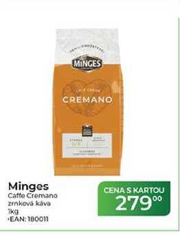 Minges Caffe Cremano zrnková káva 1kg