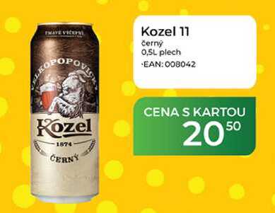 Kozel 11 černý 0,5L