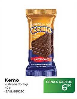 Kemo vrstvené dortíky 40g
