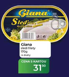 Giana sledi filety 170g  