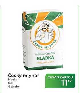 Český mlynář Mouka 1kg  