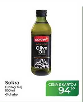 Sokra Olivový olej 500ml