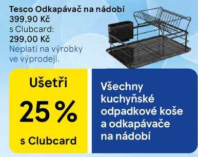 Tesco Odkapávač na nádobí