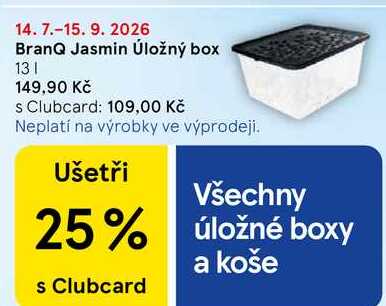 BranQ Jasmin Úložný box, 13 l