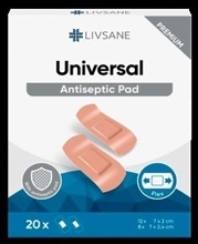 LIVSANE Univerzální náplasti-proužky