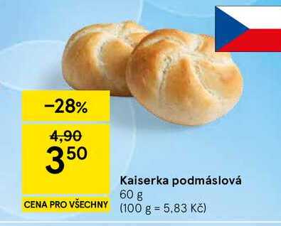 Kaiserka podmáslová, 60 g 