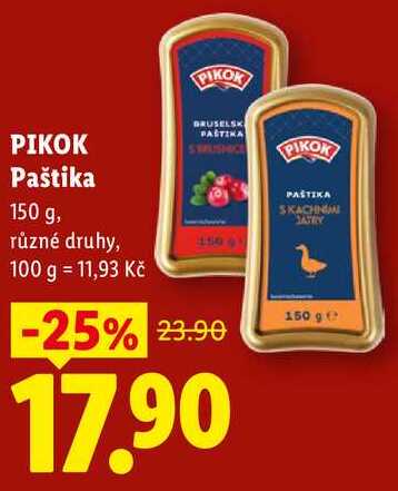 PIKOK Paštika, 150 g