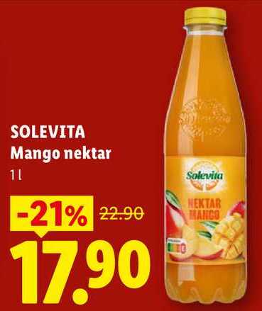 SOLEVITA Mango nektar, 11