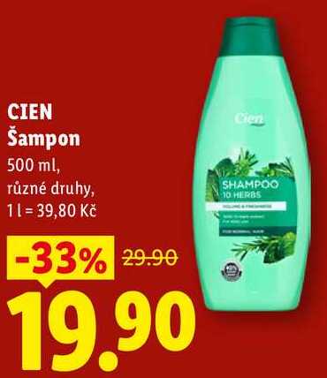 CIEN Šampon, 500 ml