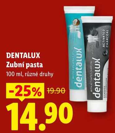 DENTALUX Zubní pasta, 100 ml Lidl