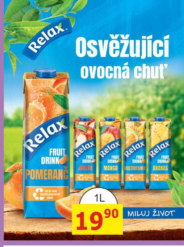 Relax FRUIT DRINK 1l