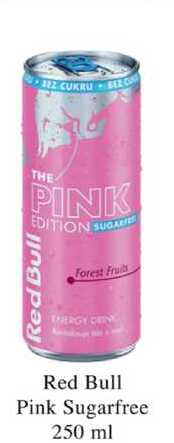 Red Bull Pink Sugarfree 250 ml