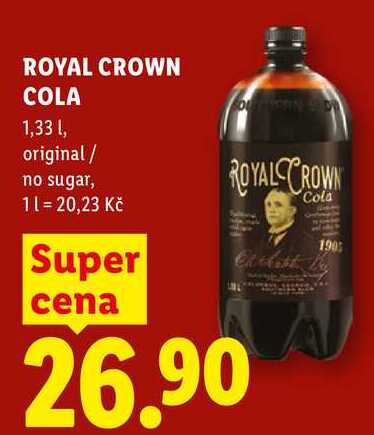ROYAL CROWN COLA, 1,33 l