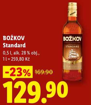 BOŽKOV Standard, 0,5 l