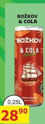 BOŽKOV & COLA 0,25L
