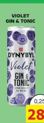 VIOLET GIN & TONIC 0,25L