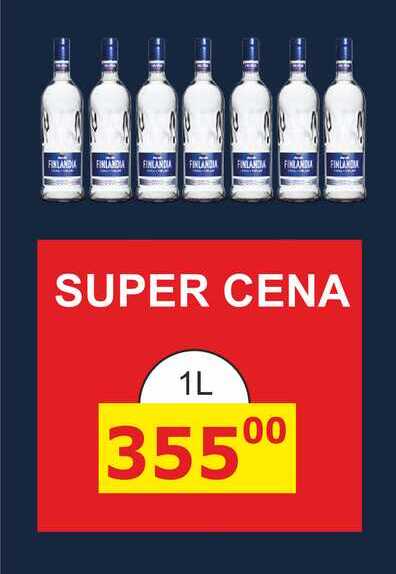 Finlandia Vodka 1L