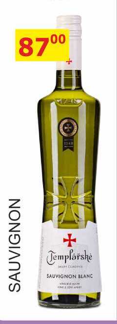 Templářské sklepy 0,75l SAUVIGNON