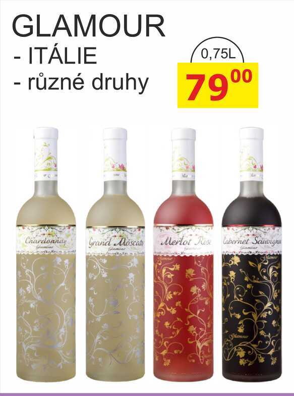 GLAMOUR - ITÁLIE 0,75L