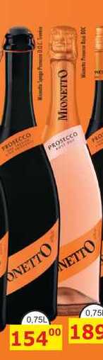 Mionetto Prosecco rosé 750ml