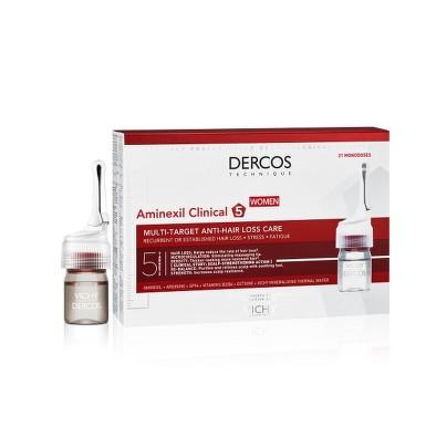 Vichy Dercos Aminexil clinical 5 ženy 21x6ml Lékárna LEMON