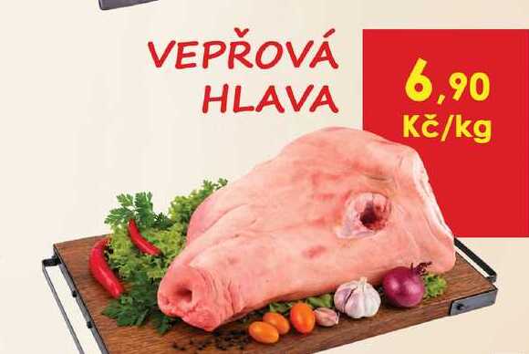 Vepřová hlava 1kg