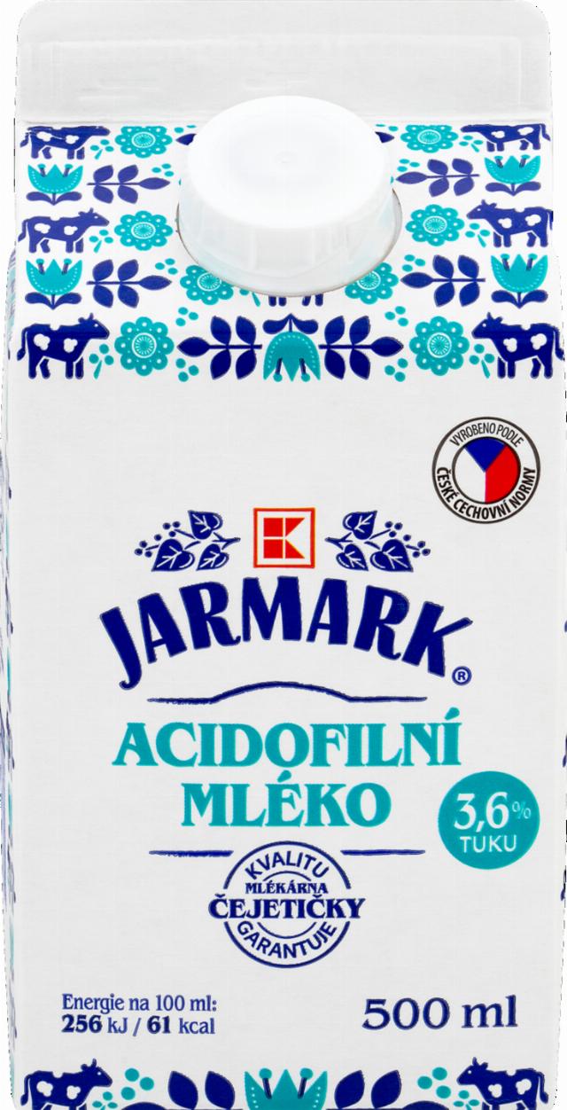 K-Jarmark Acidofilní mléko 500ml