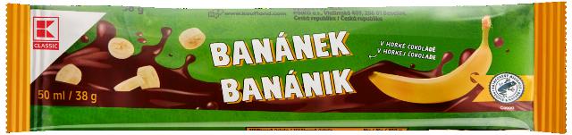 K-CLASSIC Zmrzlina s banánovou příchutí
