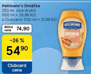 Hellmann's Omáčka, 250 ml, více druhů