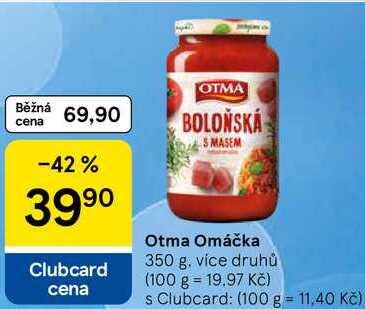 Otma Omáčka, 350 g