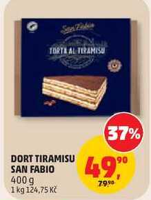 DORT TIRAMISU SAN FABIO, 400 g