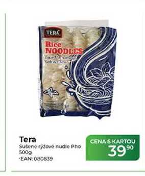 Tera Sušené rýžové nudle Pho 500g  