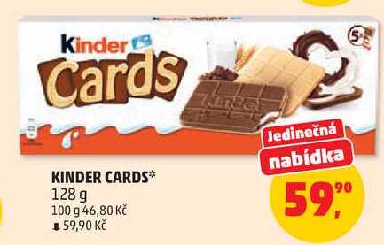 KINDER CARDS, 128 g
