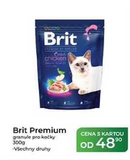 Brit chicken Brit Premium granule pro kočky 300g   