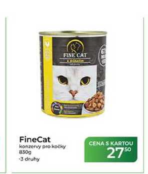 FineCat konzervy pro kočky 830g 
