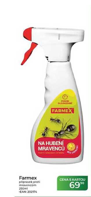 Farmex pripravek proti mravencům 250ml