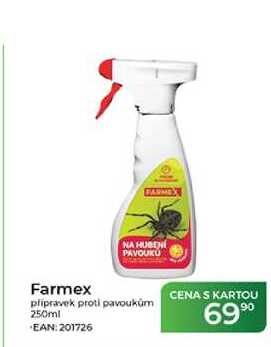 Farmex pripravek proti pavoukům 250ml Tamda Foods
