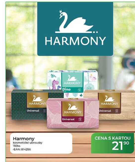 Harmony kosmetické ubrousky 150ks Tamda Foods