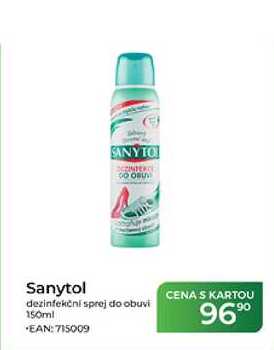 Sanytol dezinfekčni sprej do obuvi 150ml