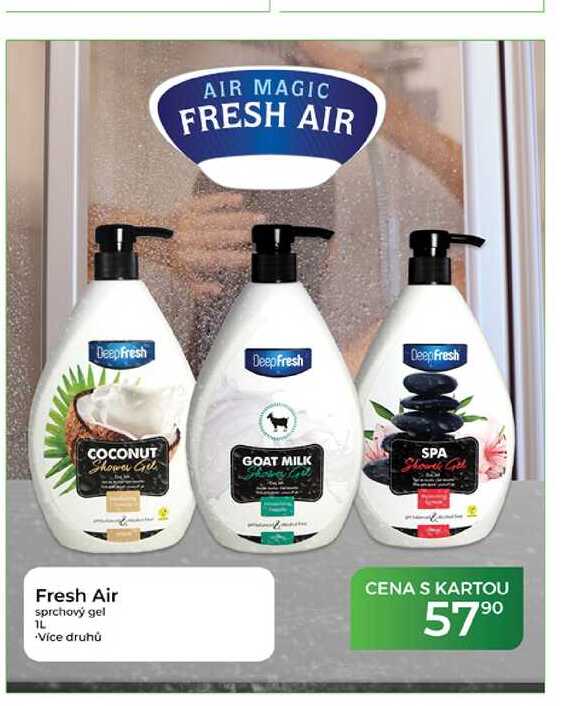 Fresh Air sprchový gel 1L  