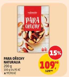 PARA OŘECHY NATURALIA, 200 g
