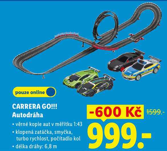 CARRERA GO!!! Autodráha